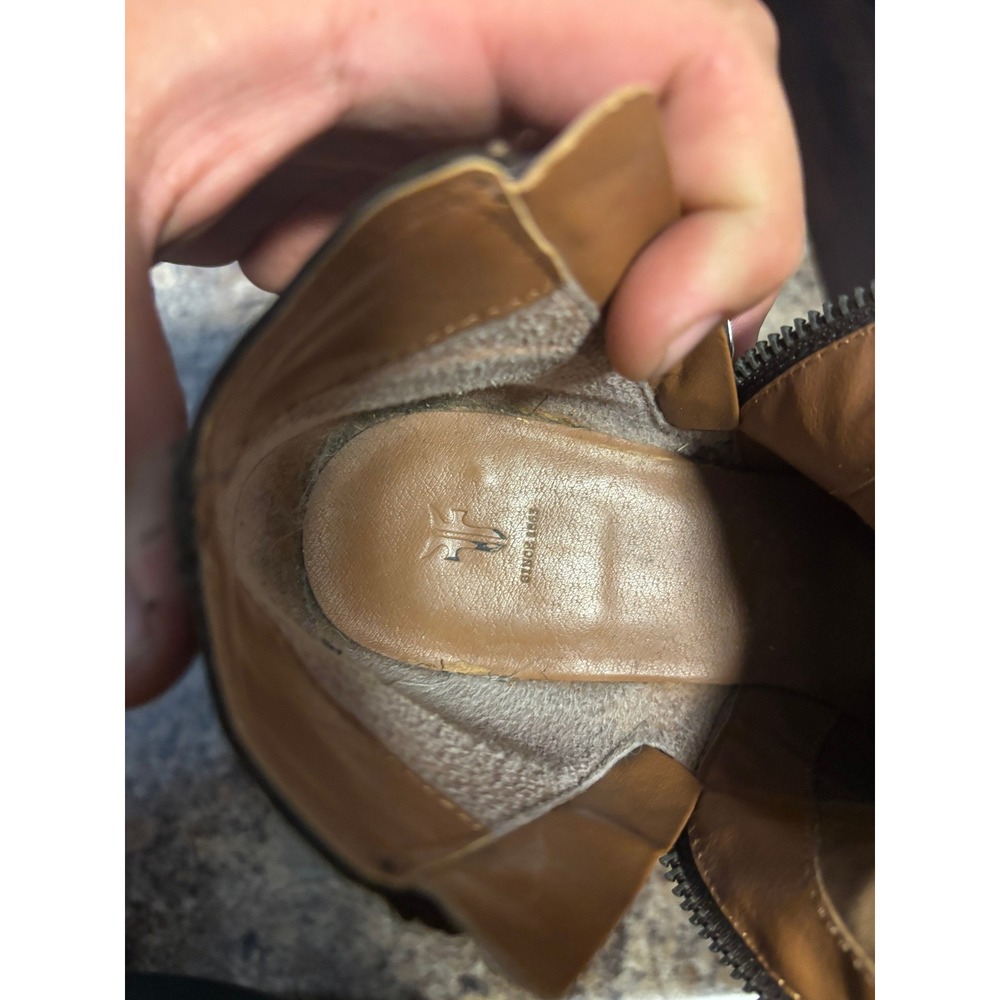 Frye Womens 8M Dark Brown Leather Pointed Toe Ankle Booties 3470014-DBN - Picture 11 of 15